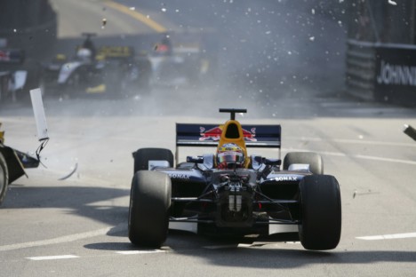 Tilbage på jorden - Arden raceren er stadig ikke til at kontrollere
(Foto: GP2 Series)